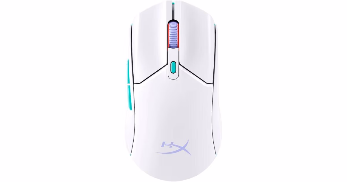 HyperX Pulsefire Haste 2 Core Wireless Gaming Mouse RGB 12K DPI 70g - White