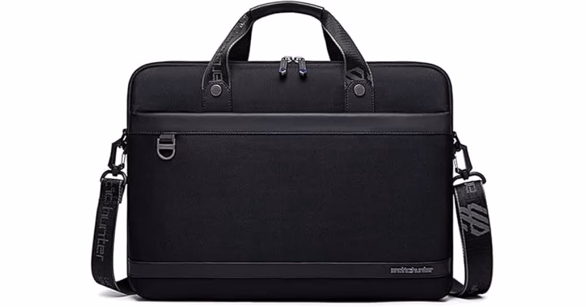 Arctic Hunter Business Laptop Briefcase 15.6" Water Resistant - GW00022