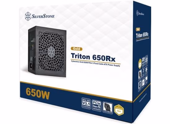 SilverStone Triton 650Rx 650W 80 Plus Gold Power Supply