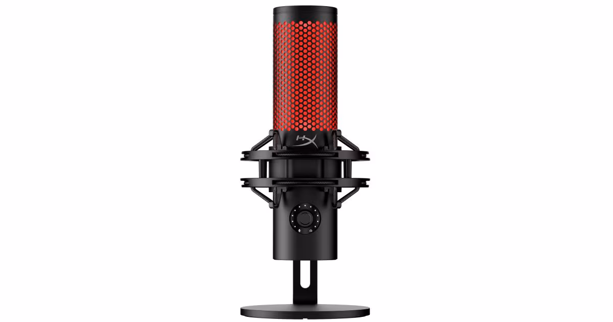 HyperX QuadCast 2 USB Hi-Res Condenser Microphone Black