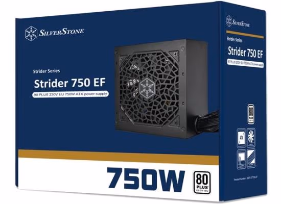 SilverStone Strider 750 EF 750W 80 Plus White Power Supply