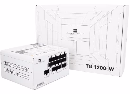 Thermalright TG-1200-W 1200W 80 Plus Gold Full Modular Power Supply White