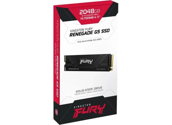 Kingston FURY Renegade G5 2TB PCIe 5.0 NVMe M.2 SSD - 14700/14000 MB/s