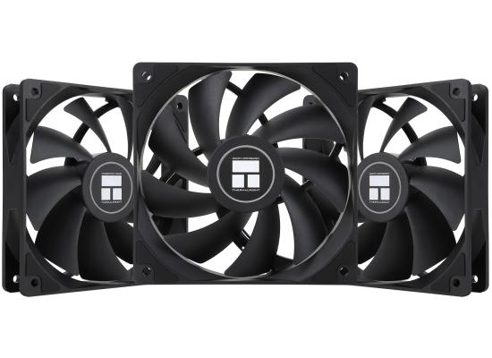Thermalright TL-C12C X3 Black Non-LED 120mm Cooling Fan Kit 3-Pack