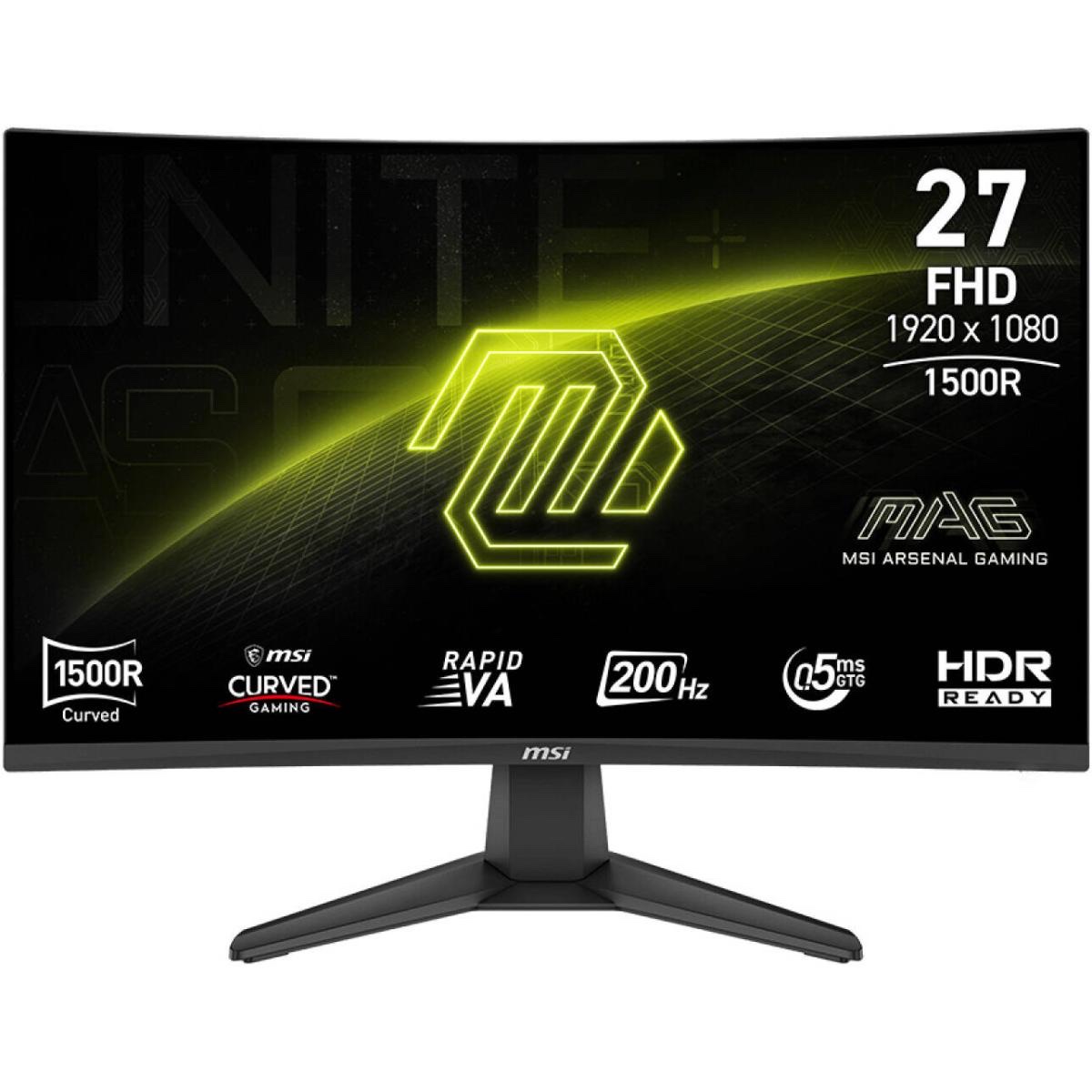 MSI MAG 276CF E20 Gaming Monitor 200Hz Curve