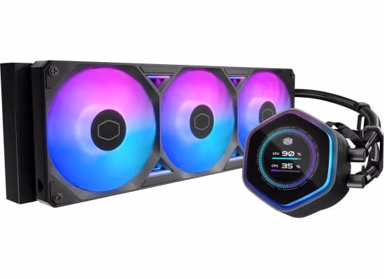 Cooler Master MasterLiquid ATMOS II 360 LCD Black ARGB