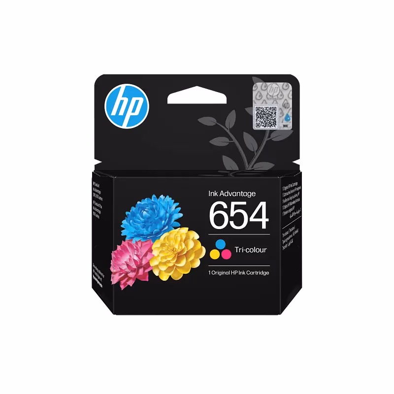 HP 654 Ink Advantage Tri-colour Original Ink