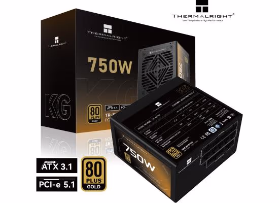 Thermalright KG-750 750W 80 Plus Gold Full Modular Power Supply
