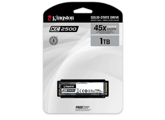 Kingston KC2500 1TB M.2 PCIe NVMe Gen 3.0 x4 - 3500/2900 MB/s