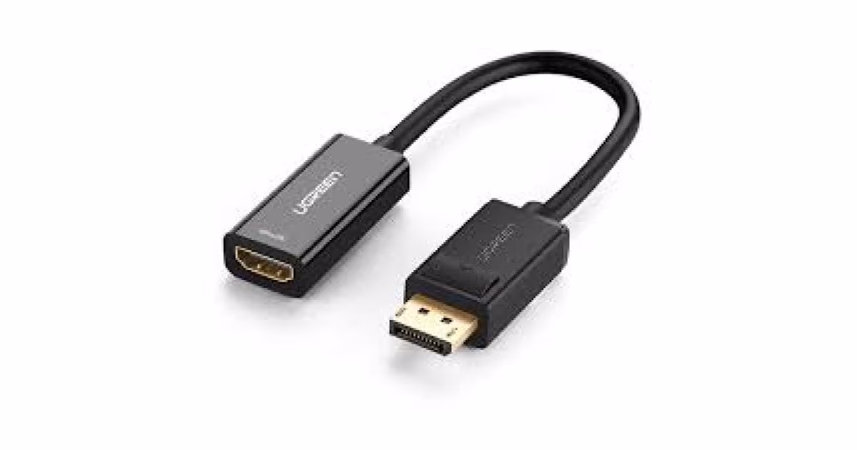UGREEN MM137 DisplayPort to HDMI Female Converter 1080@60Hz
