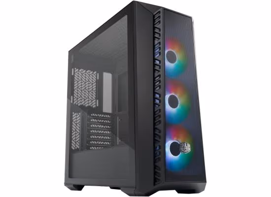 Cooler Master MasterBox 520 Mesh ARGB Mid Tower 3x CF120 ARGB Fans