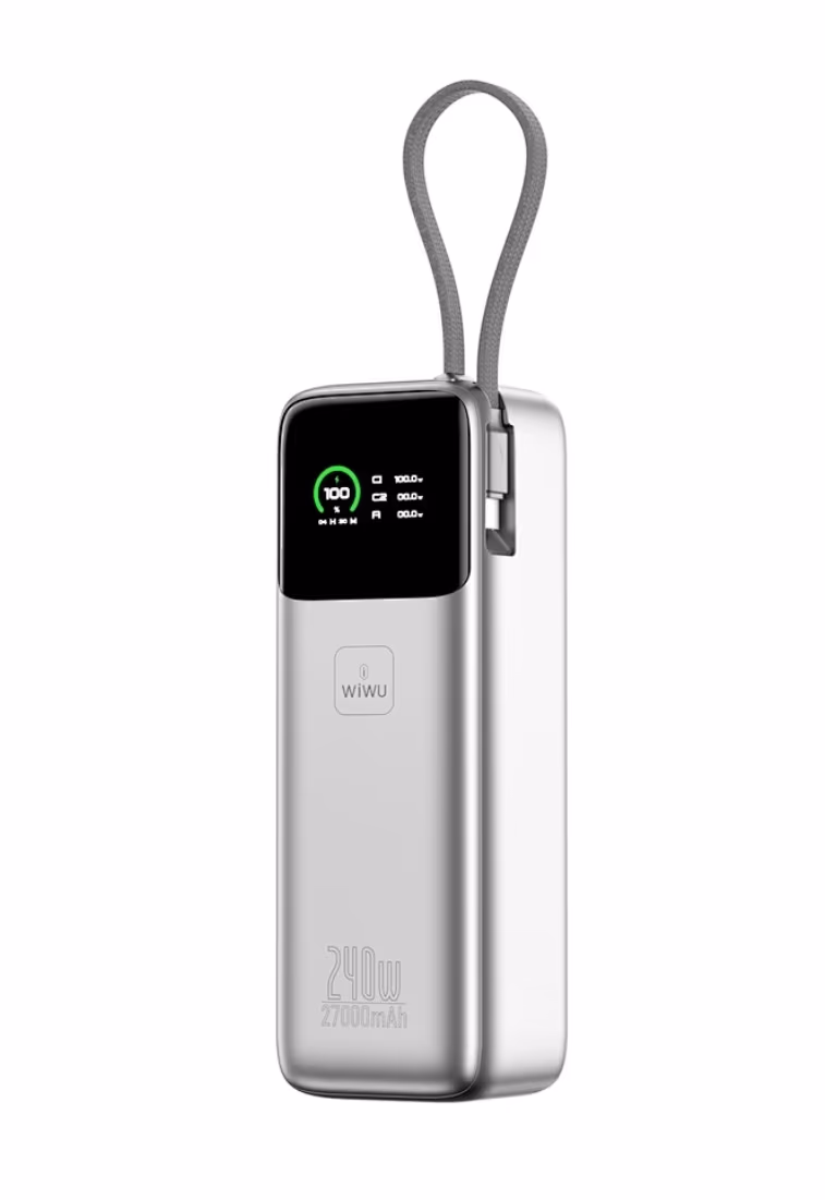 WiWU Power Mega 130W Fast Charge Power Bank 20000mAh