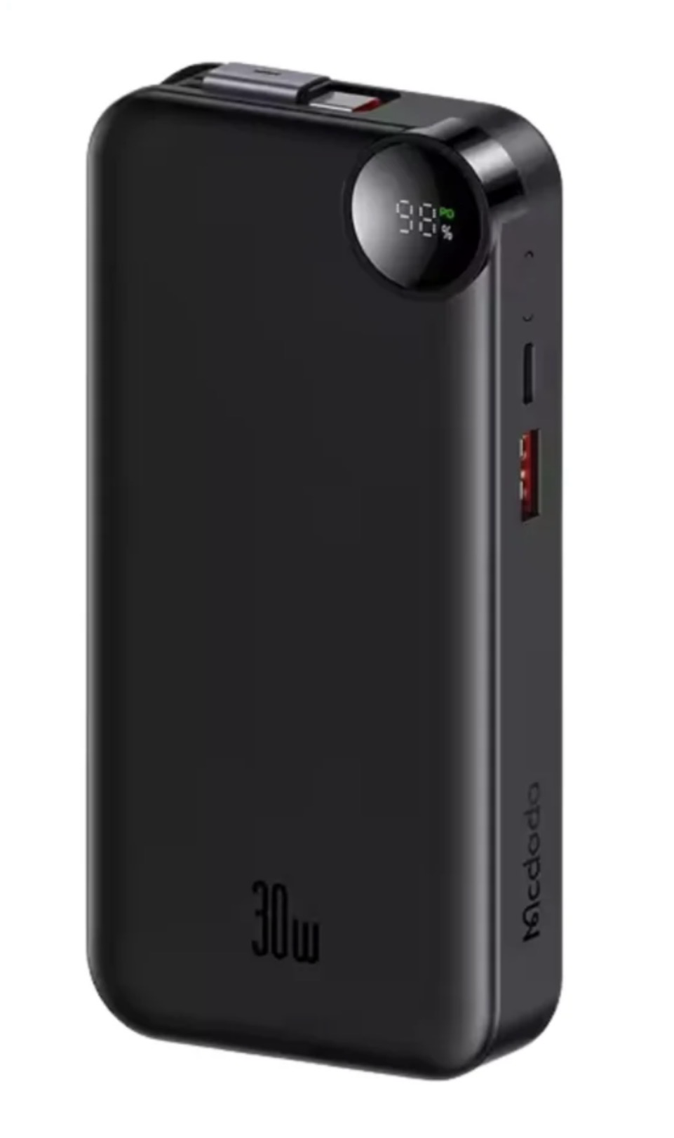 Mcdodo FreeGo 10000mAh 22.5W Power Bank with Built-in Retractable Cable