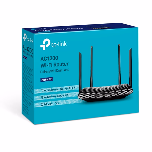 TP-Link AC1200 Wireless MU-MIMO Gigabit Router