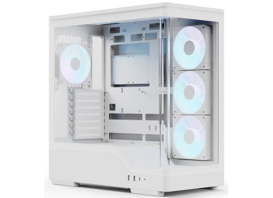 AeroCool P500A White ARGB ATX Mid Tower Panoramic Fish Tank