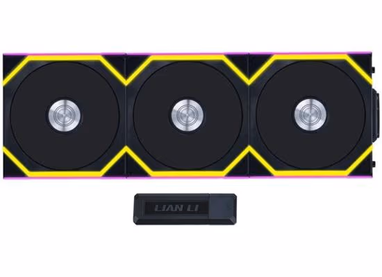 Lian Li UNI FAN SL Wireless 120 Kit Black Triple Pack