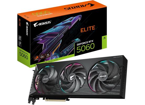 GIGABYTE AORUS GeForce RTX 5060 ELITE 8GB GDDR7
