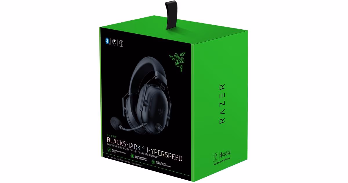 Razer BlackShark V2 HyperSpeed Wireless Gaming Headset