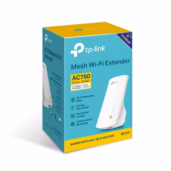 TP-Link AC750 Mesh Wi-Fi Range Extender