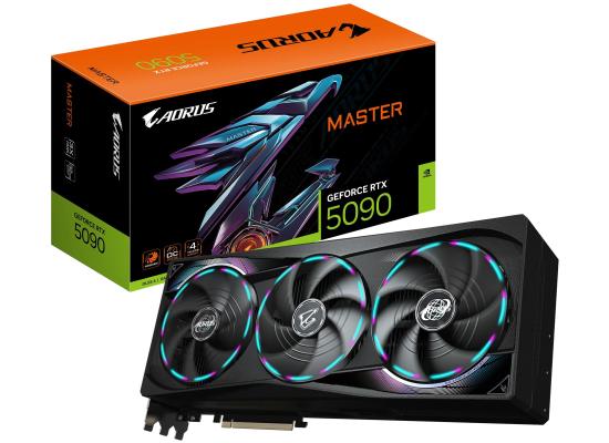 GIGABYTE AORUS GeForce RTX 5090 MASTER 32GB GDDR7