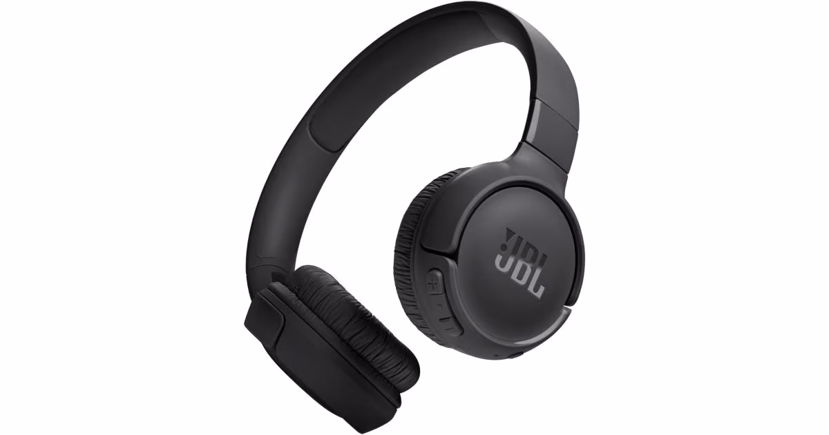 JBL Tune 520BT Wireless On-Ear Headphones Black