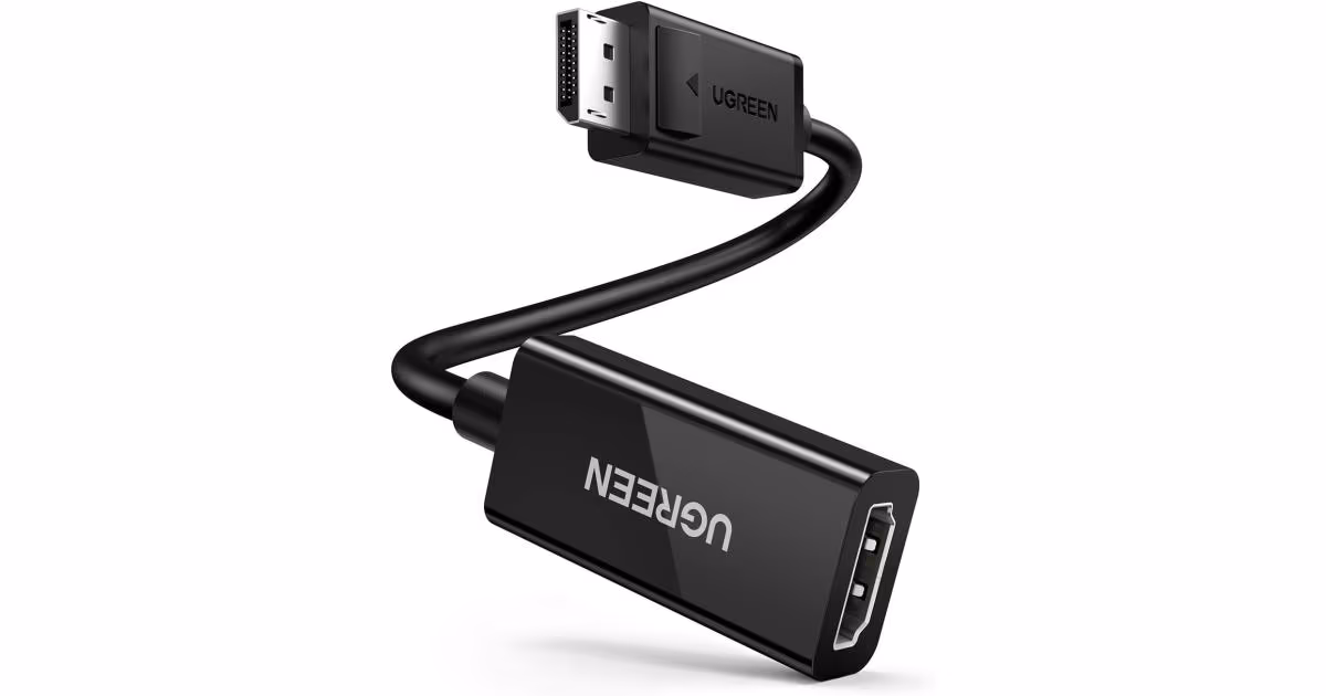 UGREEN MM137 DisplayPort to HDMI Adapter 4K@60Hz Male to Female