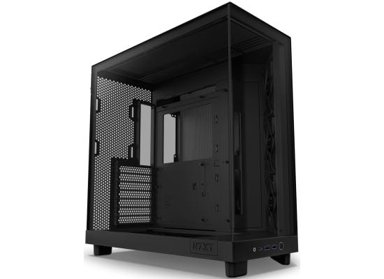 NZXT H6 Flow Perforated Compact Dual-Chamber Mid-Tower Black