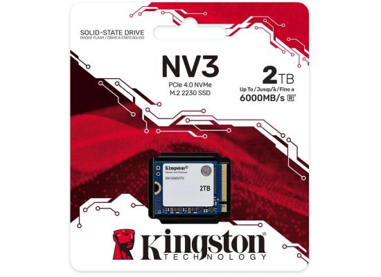 Kingston NV3 2TB Mini M.2 NVMe PCIe 4.0 SSD - 6000/5000 MB/s