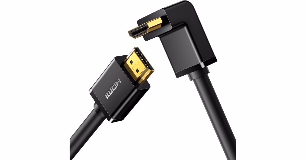 UGREEN HDMI 2.0 Right Angle 90 Degree Cable 4K@60Hz 1M