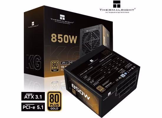 Thermalright KG-850 850W 80 Plus Gold Full Modular Power Supply