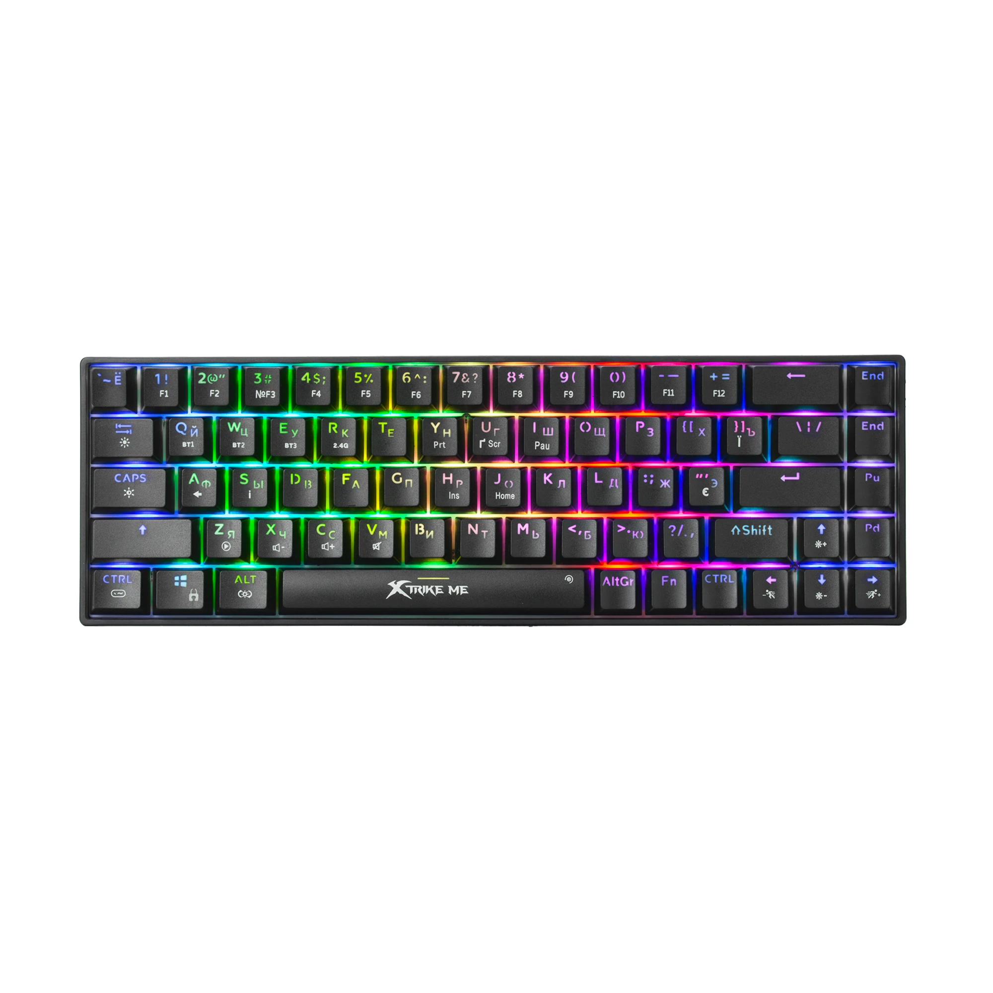 Xtrike Me GK-995W Tri-Mode RGB Gaming Keyboard