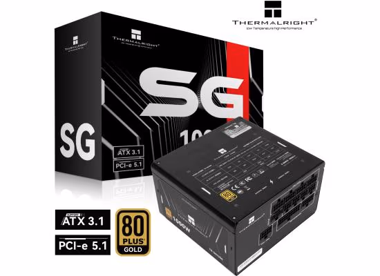 Thermalright SG-1000 1000W 80 Plus Gold Full Modular Power Supply