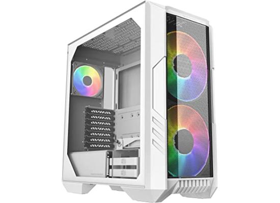 Cooler Master HAF 500 ARGB White Mid Tower 2x 200mm ARGB Fans
