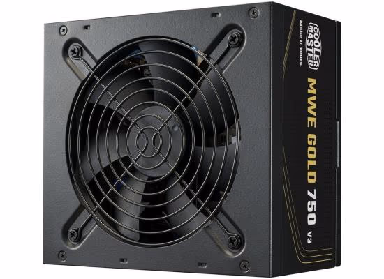 Cooler Master MWE Gold 750 V3 750W 80 Plus Gold Non-Modular Power Supply