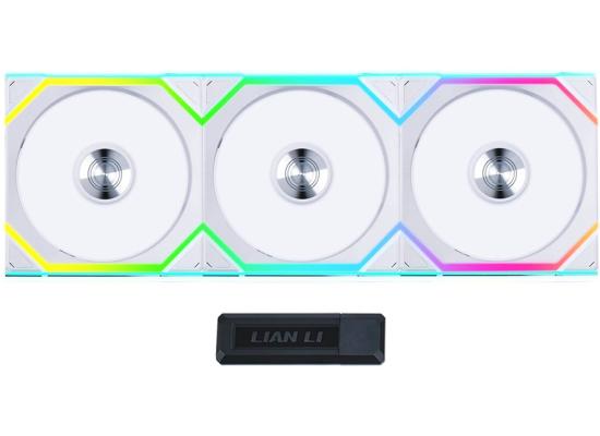 Lian Li UNI FAN SL Wireless 120 Kit White Triple Pack