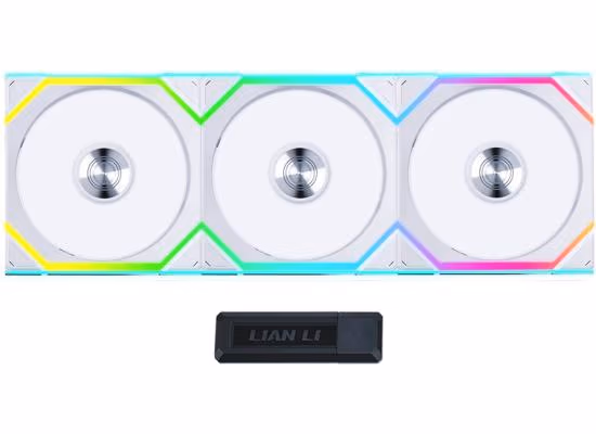 Lian Li UNI FAN SL Wireless 120 Kit White Triple Pack
