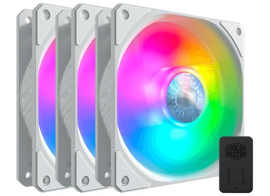 Cooler Master SickleFlow 120 ARGB White Edition 3-Pack