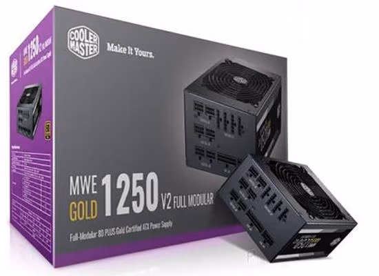 Cooler Master MWE Gold 1250 V2 1250W 80 Plus Gold Fully Modular Power Supply