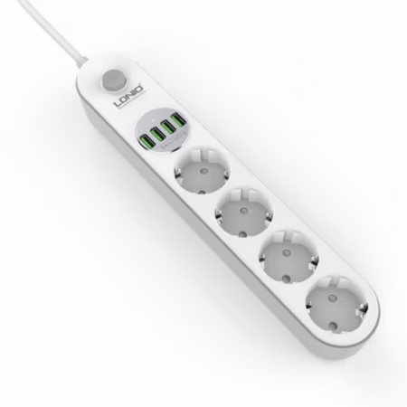 LDNIO 4U 4 Power Socket Extension