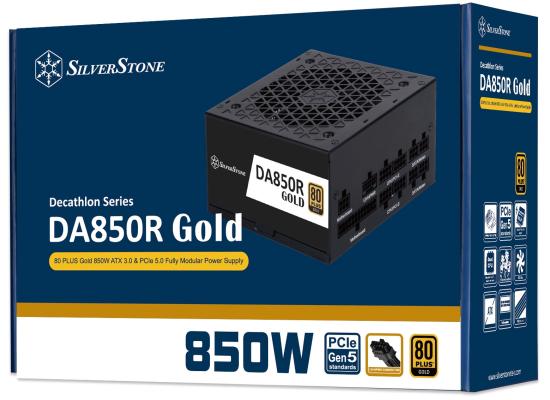 SilverStone DA850R 850W 80 Plus Gold Full Modular Power Supply