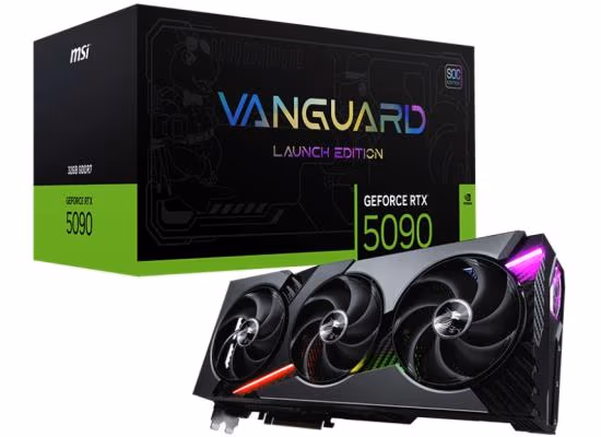 MSI GeForce RTX 5090 VANGUARD SOC LAUNCH EDITION 32GB GDDR7