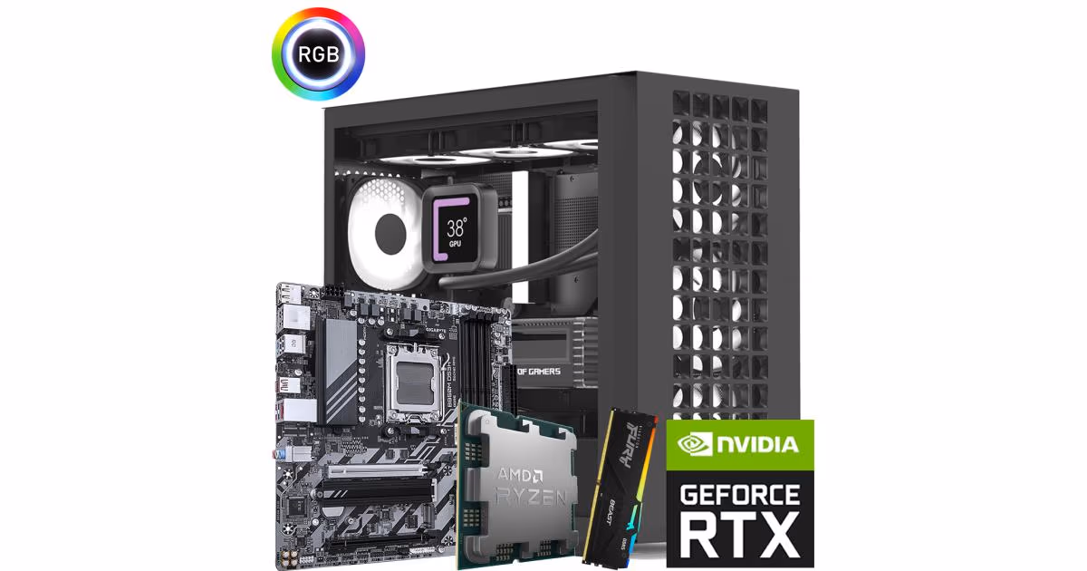 AMD RYZEN 7 9700X // RTX 5070 12GB // 32GB RAM - Mid-Range Custom Build