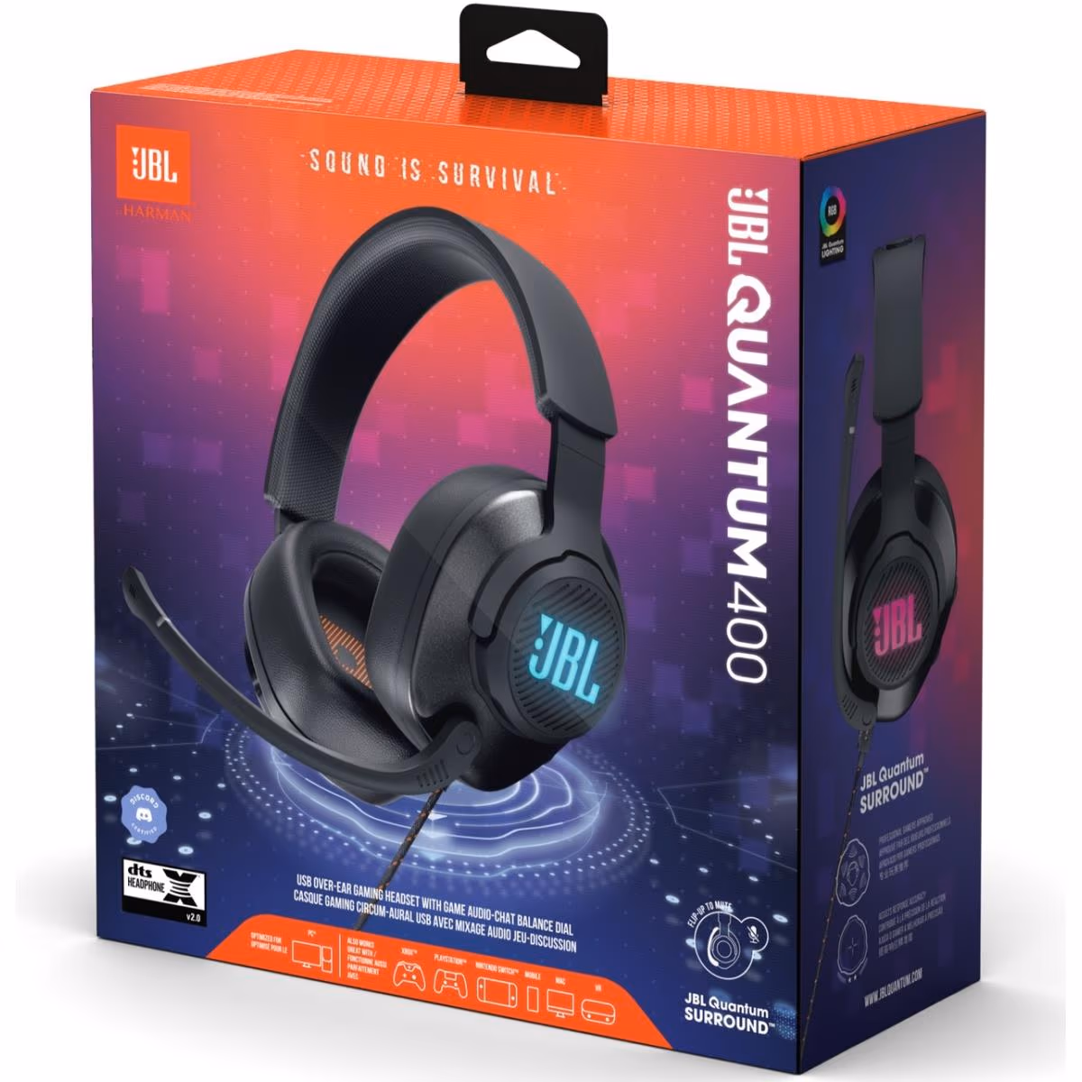 JBL Quantum 400 Gaming Headset
