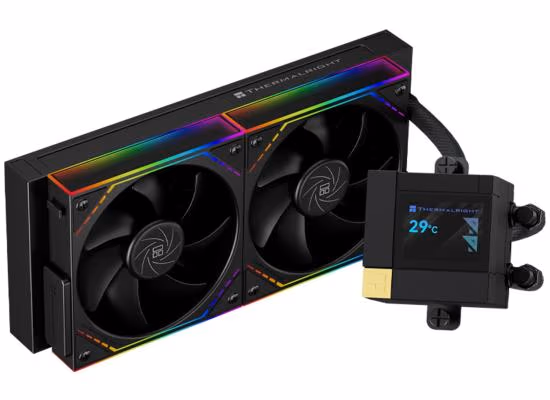 Thermalright Core Matrix 240 Vision ARGB BLACK CPU Liquid Cooler