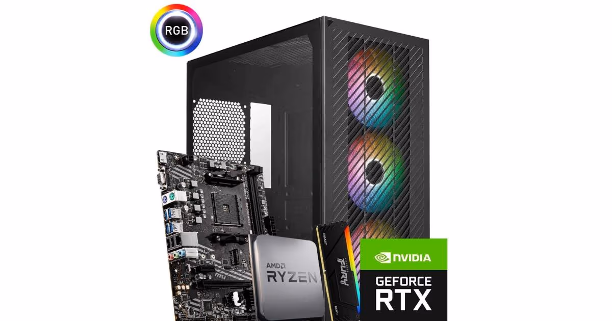 AMD Ryzen 5 5500 // RTX 3050 6GB // 8GB RAM - Custom Build
