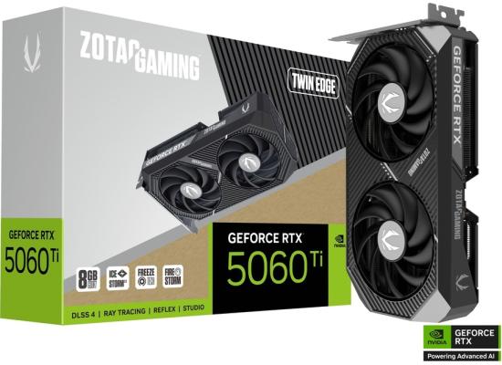 ZOTAC GAMING GeForce RTX 5060 Ti Twin Edge 8GB GDDR7