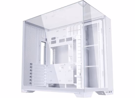 Lian Li O11 Vision Compact White ATX Mid Tower 3-sided Tempered Glass