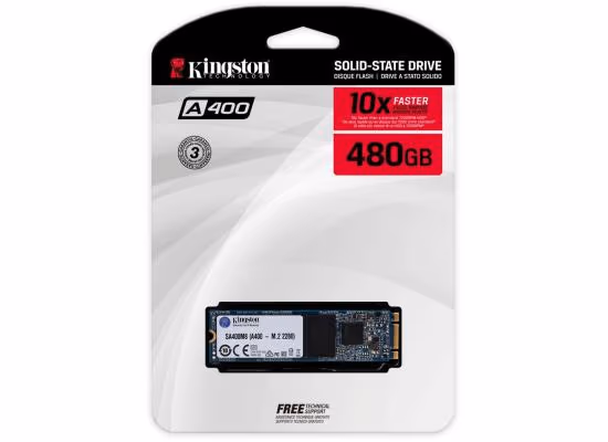 Kingston A400 480GB SATA SSD M.2