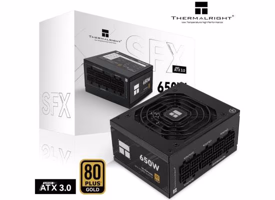Thermalright TGFX-650 SFX 650W 80 Plus Gold Full Modular Power Supply