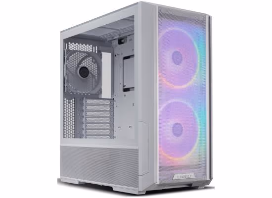 Lian Li LANCOOL 216 216R-W Mesh White ARGB ATX Mid Tower